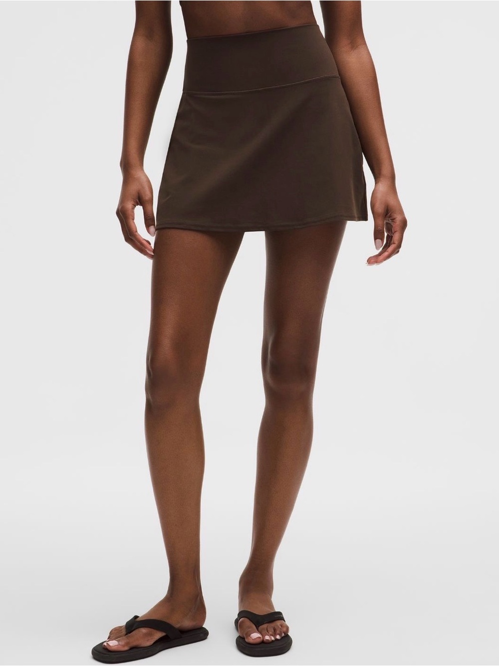 lululemon athletica Brown Athletic Skort
